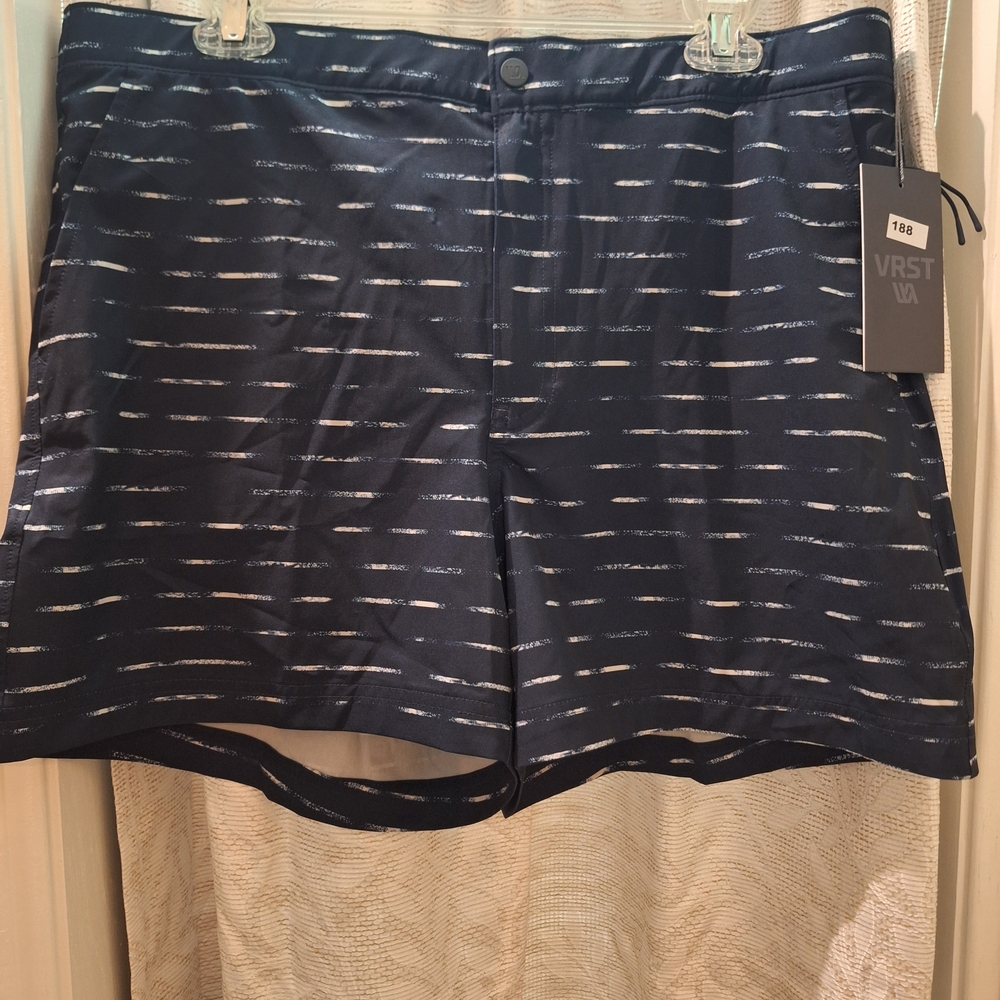 VRST Men's Navy Swim Trunks